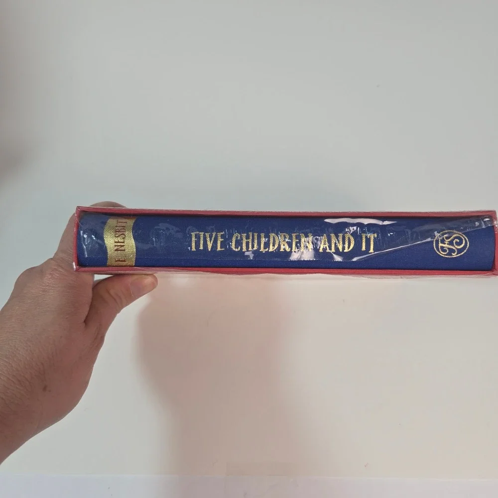Five Children and It E Nesbit Folio Society 2017 Hardcover Book Slipcase